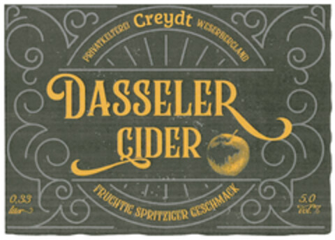 DASSELER CIDER Logo (DPMA, 06/17/2020)