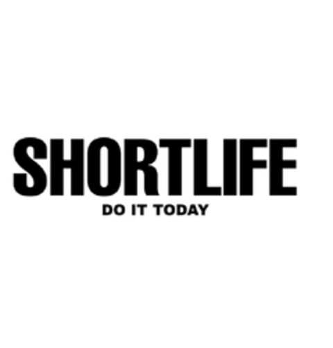 SHORTLIFE DO IT TODAY Logo (DPMA, 28.07.2021)