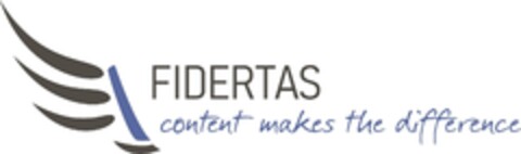 FIDERTAS content makes the difference Logo (DPMA, 23.09.2021)
