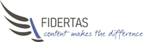 FIDERTAS content makes the difference Logo (DPMA, 09/23/2021)