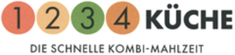 1234 KÜCHE DIE SCHNELLE KOMBI-MAHLZEIT Logo (DPMA, 31.07.2023)