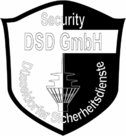 Security DSD GmbH Düsseldorfer Sicherheitsdienste Logo (DPMA, 06/19/2023)