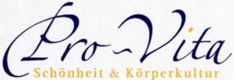 Pro-Vita Schönheit & Körperkultur Logo (DPMA, 17.06.2002)