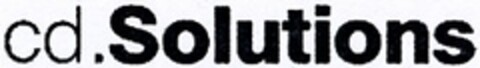 cd.Solutions Logo (DPMA, 15.10.2003)