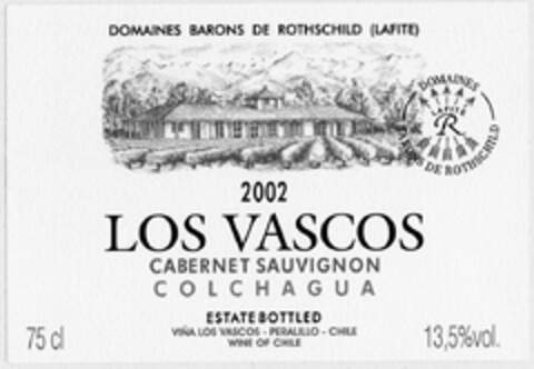 LOS VASCOS 2002 Logo (DPMA, 07/29/2004)