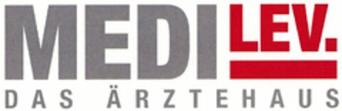 MEDI LEV. DAS ÄRZTEHAUS Logo (DPMA, 07.02.2006)