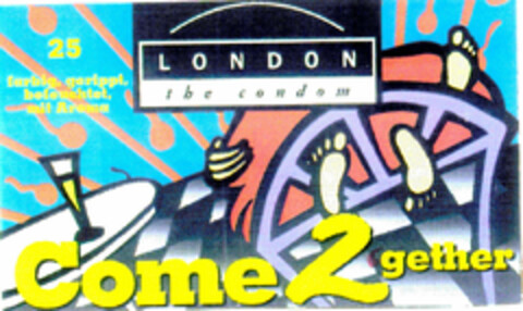 LONDON the condom Logo (DPMA, 16.05.1995)