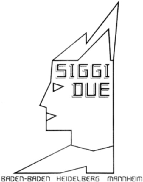 SIGGI DUE Logo (DPMA, 07/27/1995)