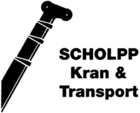 SCHOLPP Kran & Transport Logo (DPMA, 27.04.1996)