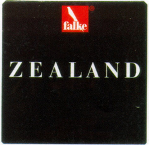 falke ZEALAND Logo (DPMA, 03.07.1996)