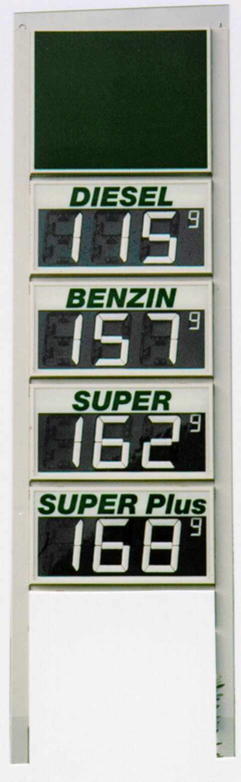 DIESEL BENZIN SUPER SUPER Plus Logo (DPMA, 09.09.1996)