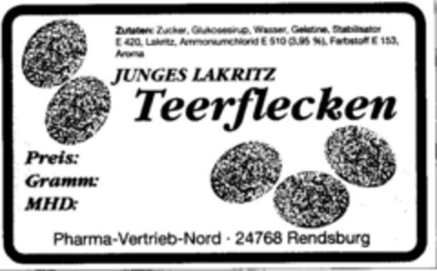 Teerflecken Logo (DPMA, 24.05.1997)