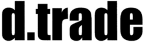 d.trade Logo (DPMA, 23.12.1999)