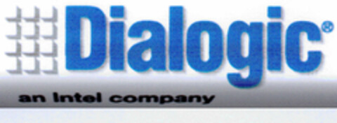 Dialogic R an Intel company Logo (DPMA, 28.12.1999)