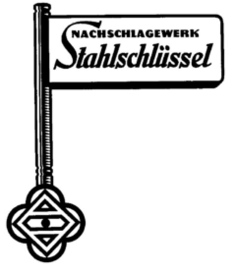 NACHSCHLAGEWERK Stahlschlüssel Logo (DPMA, 29.12.1999)