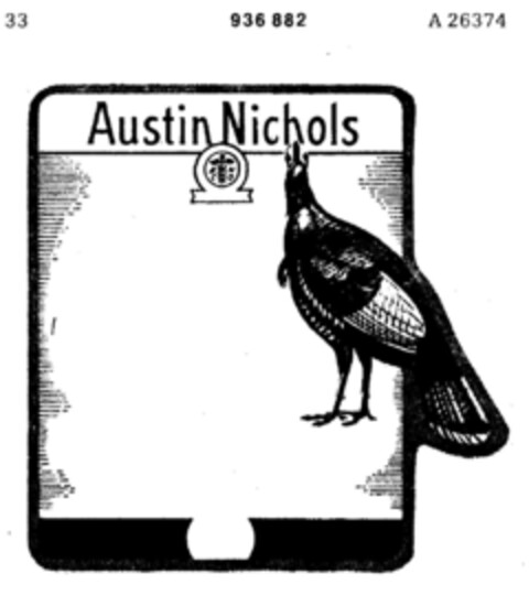 Austin Nichols Logo (DPMA, 10.10.1974)