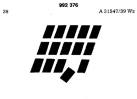 992376 Logo (DPMA, 02.04.1979)