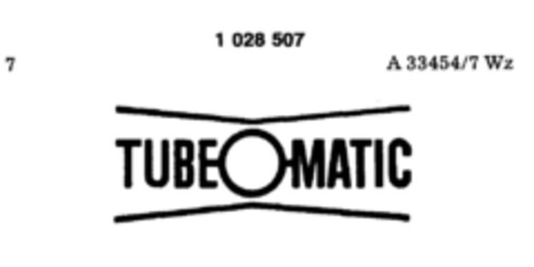 TUBE O MATIC Logo (DPMA, 18.06.1980)