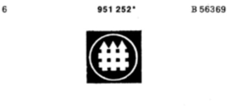 951252 Logo (DPMA, 02.07.1976)