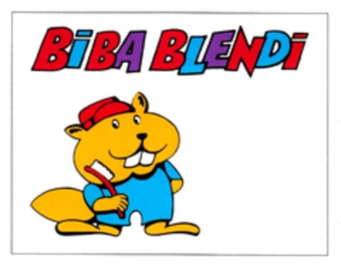 BIBA BLENDI Logo (DPMA, 21.06.1980)