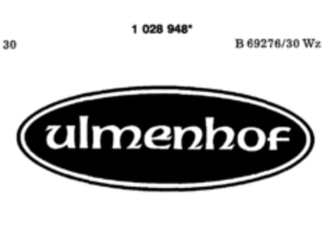 ulmenhof Logo (DPMA, 20.11.1981)