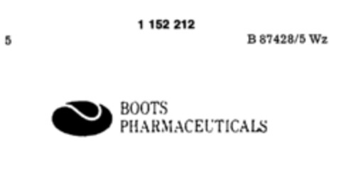 BOOTS PHARMACEUTICALS Logo (DPMA, 05/23/1989)