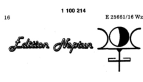 Edition Neptun Logo (DPMA, 11.02.1986)