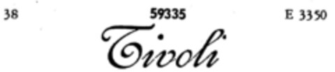 Tivoli Logo (DPMA, 11/08/1902)