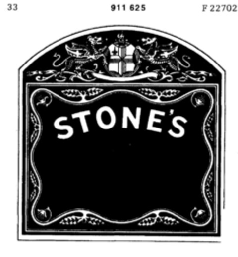 STONE`S Logo (DPMA, 25.06.1971)