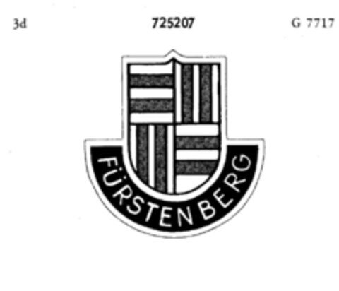 FÜRSTENBERG Logo (DPMA, 03.04.1958)