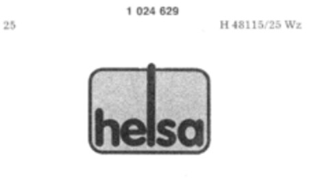helsa Logo (DPMA, 29.10.1980)