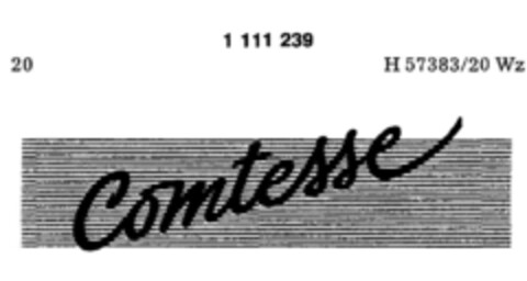 Comtesse Logo (DPMA, 20.02.1987)