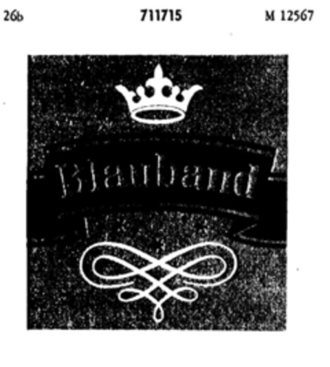 Blauband Logo (DPMA, 04.07.1957)