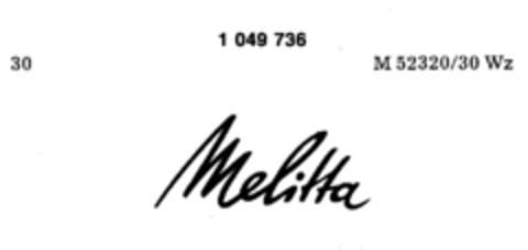 Melitta Logo (DPMA, 12/04/1982)