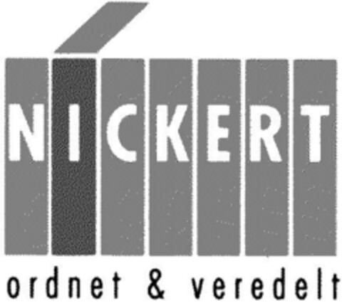 NICKERT ordnet & veredelt Logo (DPMA, 07/09/1993)