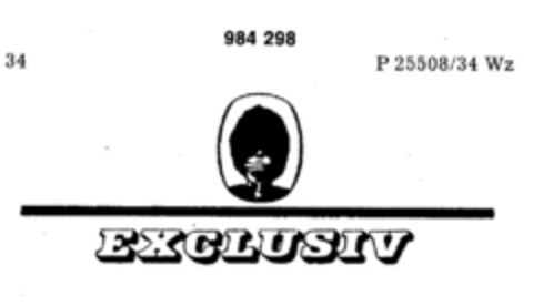 EXCLUSIV Logo (DPMA, 08/16/1978)