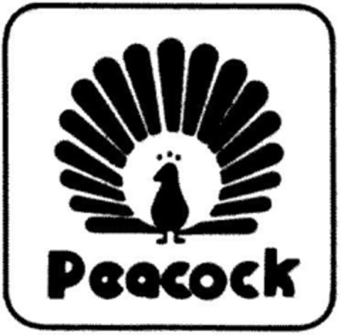 PEACOCK Logo (DPMA, 08.11.1990)