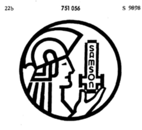 SAMSON Logo (DPMA, 11.12.1958)