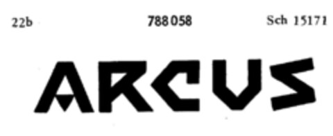 ARCUS Logo (DPMA, 12/20/1962)