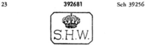 SHW Logo (DPMA, 06/27/1928)