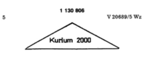 Kurium 2000 Logo (DPMA, 16.03.1988)