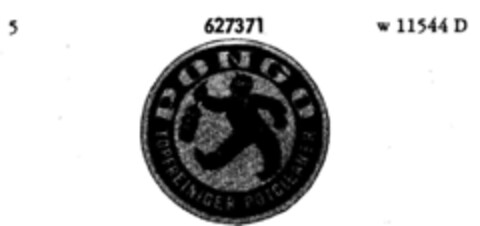 P O N G O TOPFREINIGER POTCLEANER Logo (DPMA, 12/18/1948)