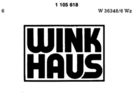 WINK HAUS Logo (DPMA, 09.07.1986)