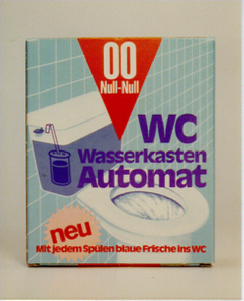Null-Null WC Wasserkasten Automat Logo (DPMA, 17.02.1977)