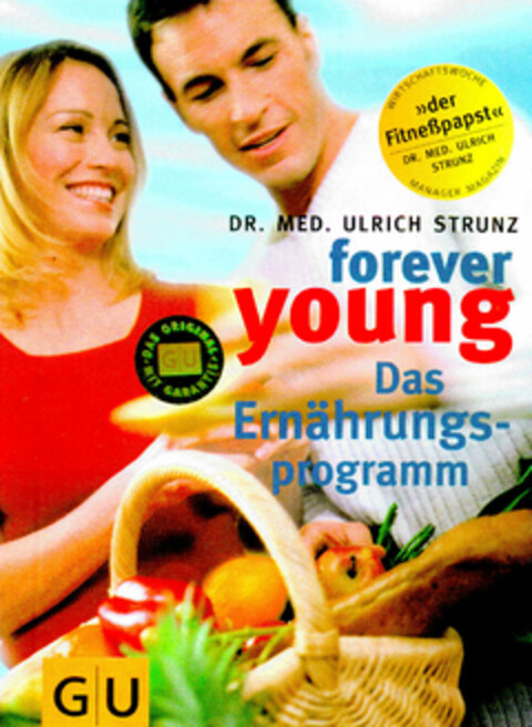 forever young Das Ernährungsprogramm Logo (DPMA, 20.09.2000)