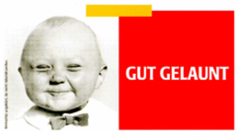 GUT GELAUNT Logo (DPMA, 29.09.2000)