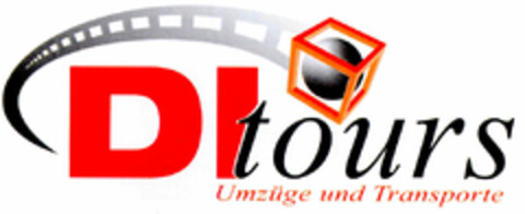 DItours Umzüge und Transporte Logo (DPMA, 11/08/2000)