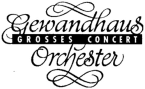 Gewandhaus Orchester GROSSES CONCERT Logo (DPMA, 29.06.2001)