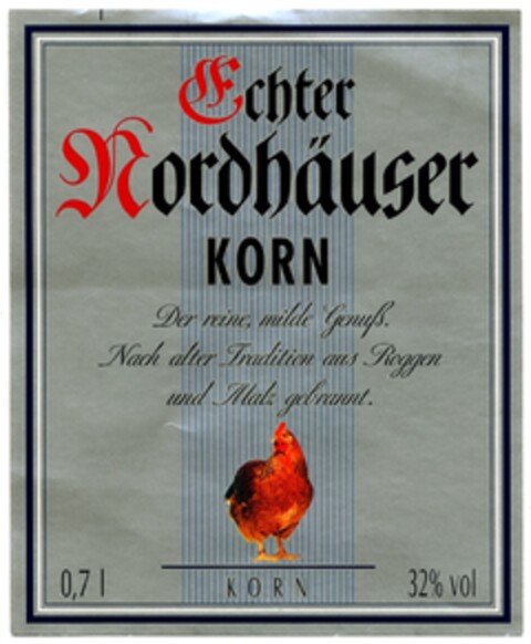 Echter Nordhäuser KORN Logo (DPMA, 27.02.2008)