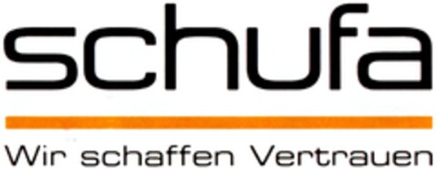 schufa Wir schaffen Vertrauen Logo (DPMA, 02/28/2008)